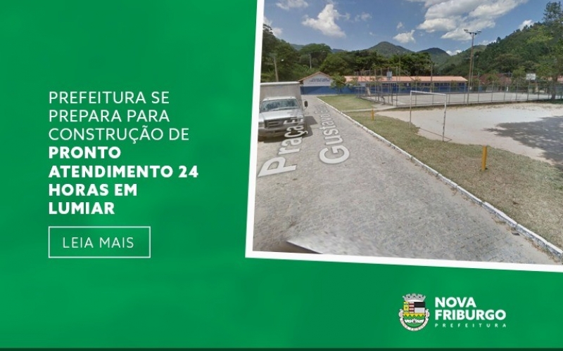 PREFEITURA SE PREPARA PARA CONSTRUÇÃO DE PRONTO ATENDIMENTO 24 HORAS EM LUMIAR
